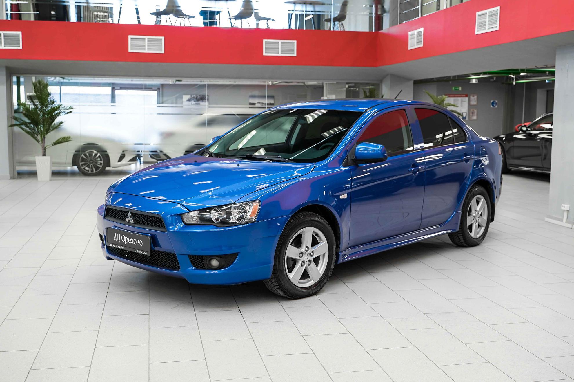 Mitsubishi Lancer 2008, синий, ДЦ Орехово