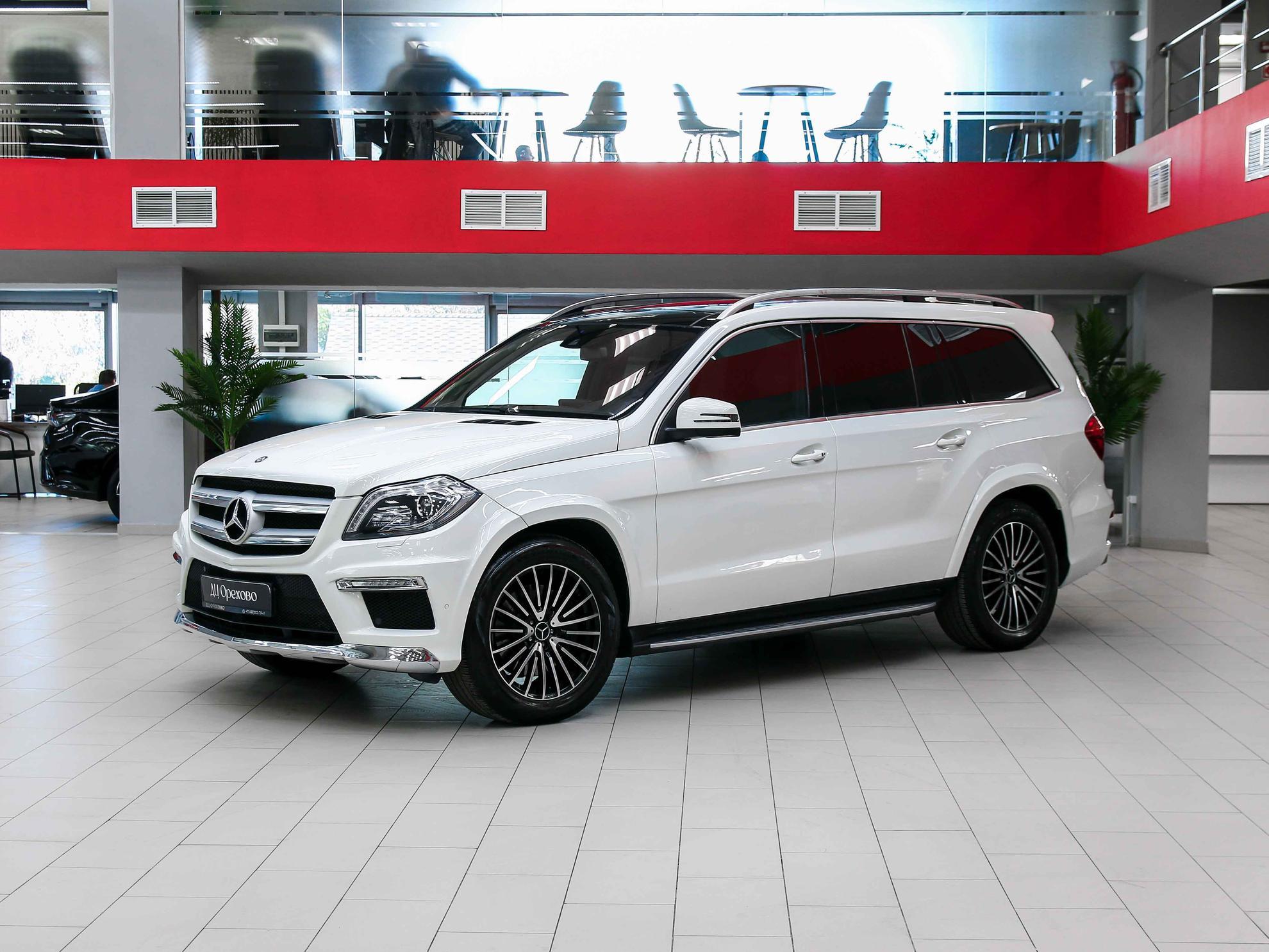 Mercedes-Benz GL-Класс 2013, белый, ДЦ Орехово