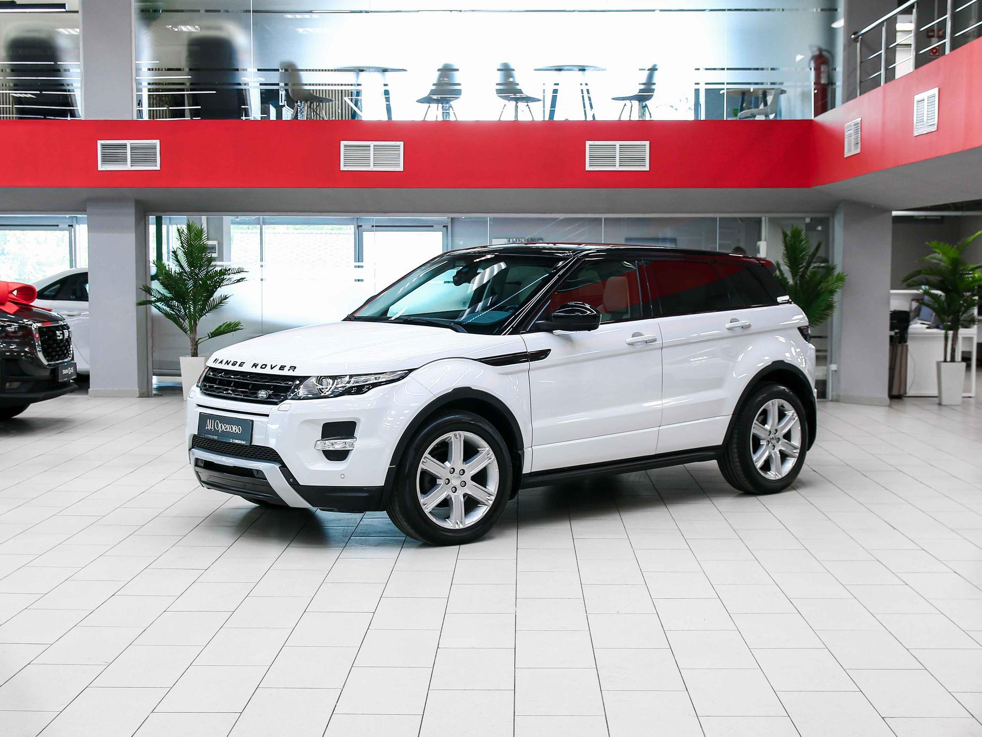 Land Rover Range Rover Evoque 2014, белый, ДЦ Орехово