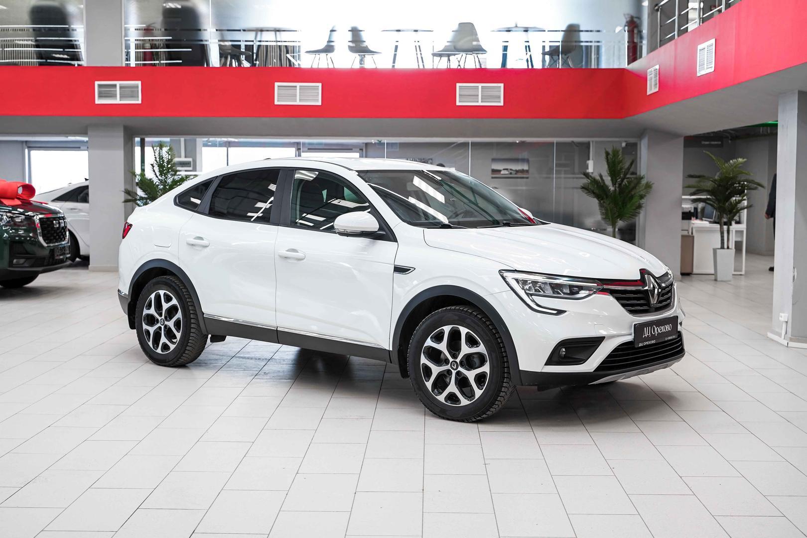 Renault Arkana 2021, белый, ДЦ Орехово