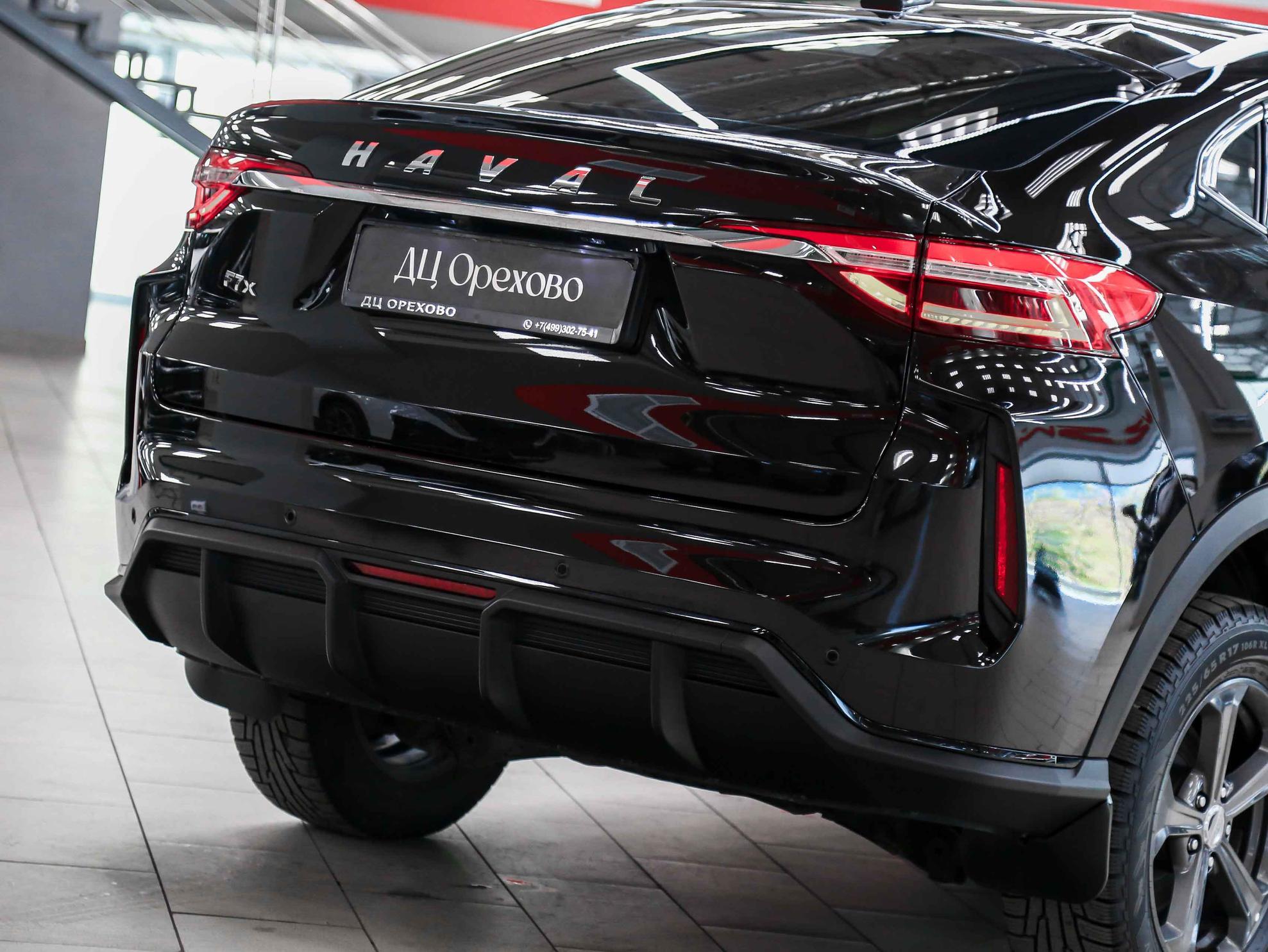 Haval F7x 2022, черный, ДЦ Орехово