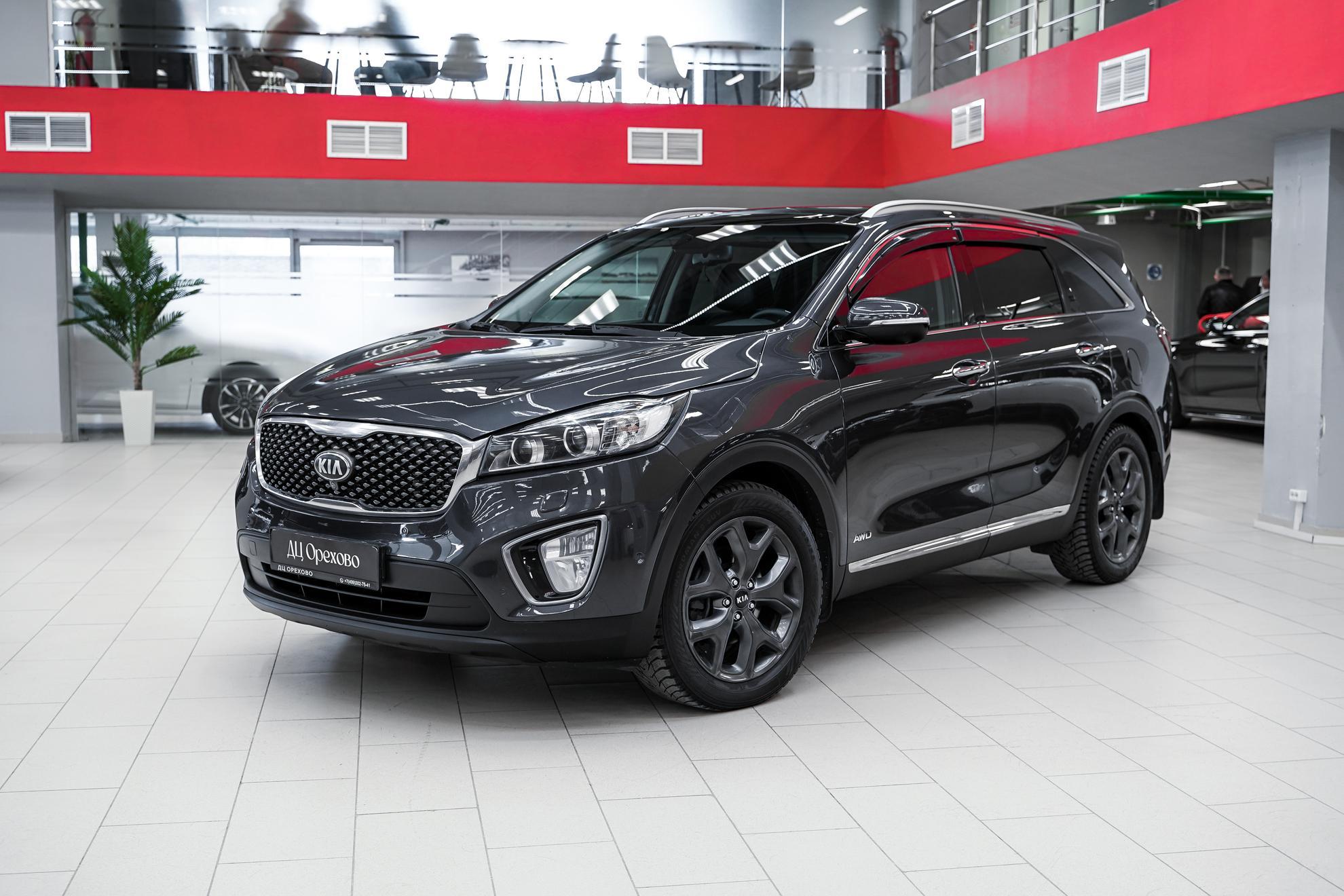 Kia Sorento 2016, серый, ДЦ Орехово