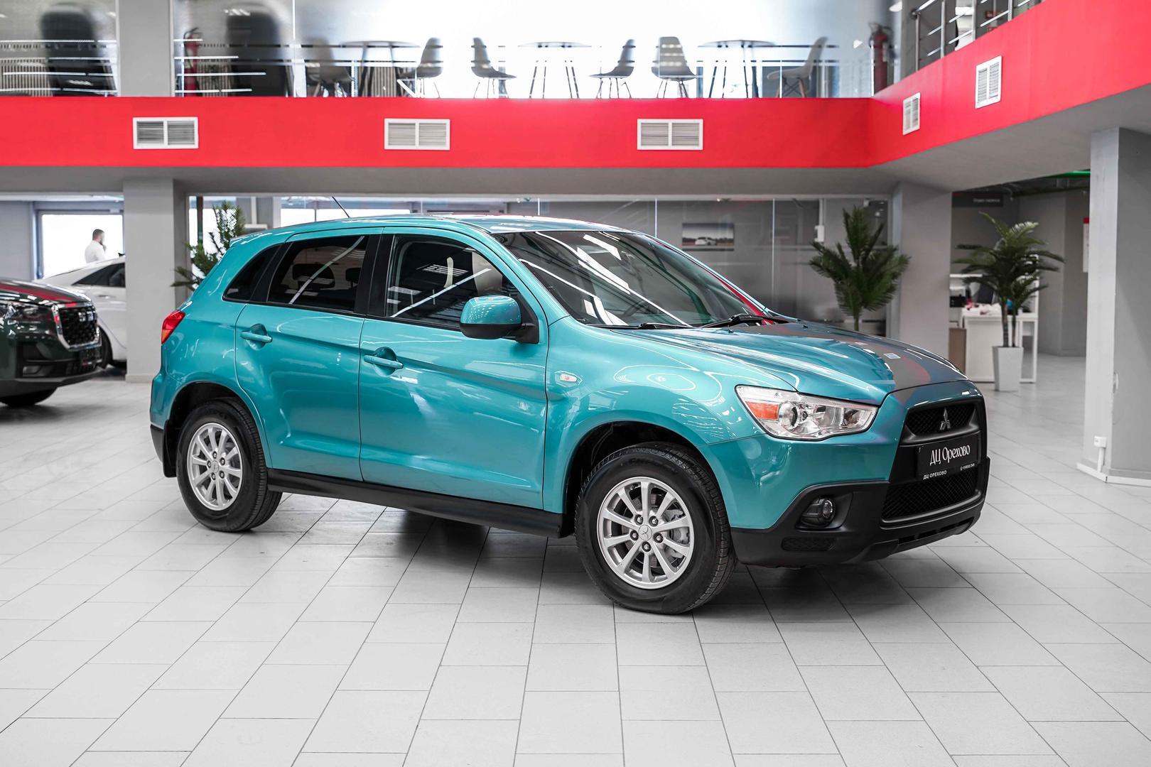 Mitsubishi ASX 2010, голубой, ДЦ Орехово