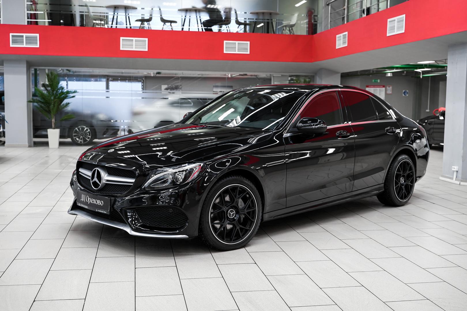 Mercedes-Benz C-Класс 2017, черный, ДЦ Орехово