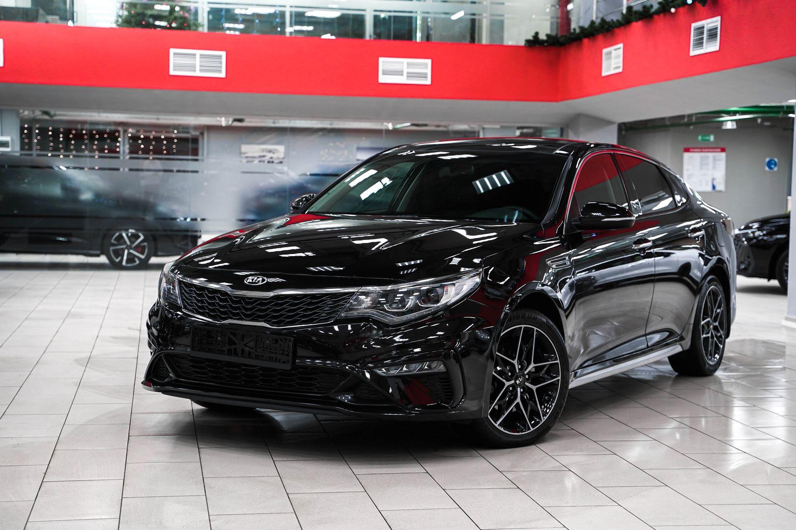Kia Optima 2019, черный, ДЦ Орехово