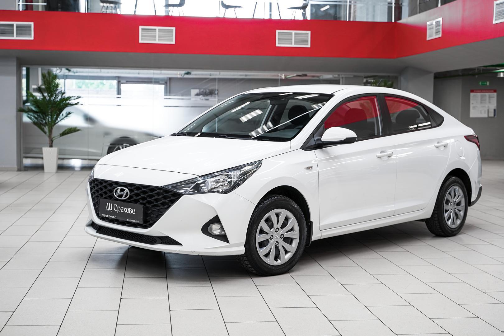Hyundai Solaris 2020, белый, ДЦ Орехово