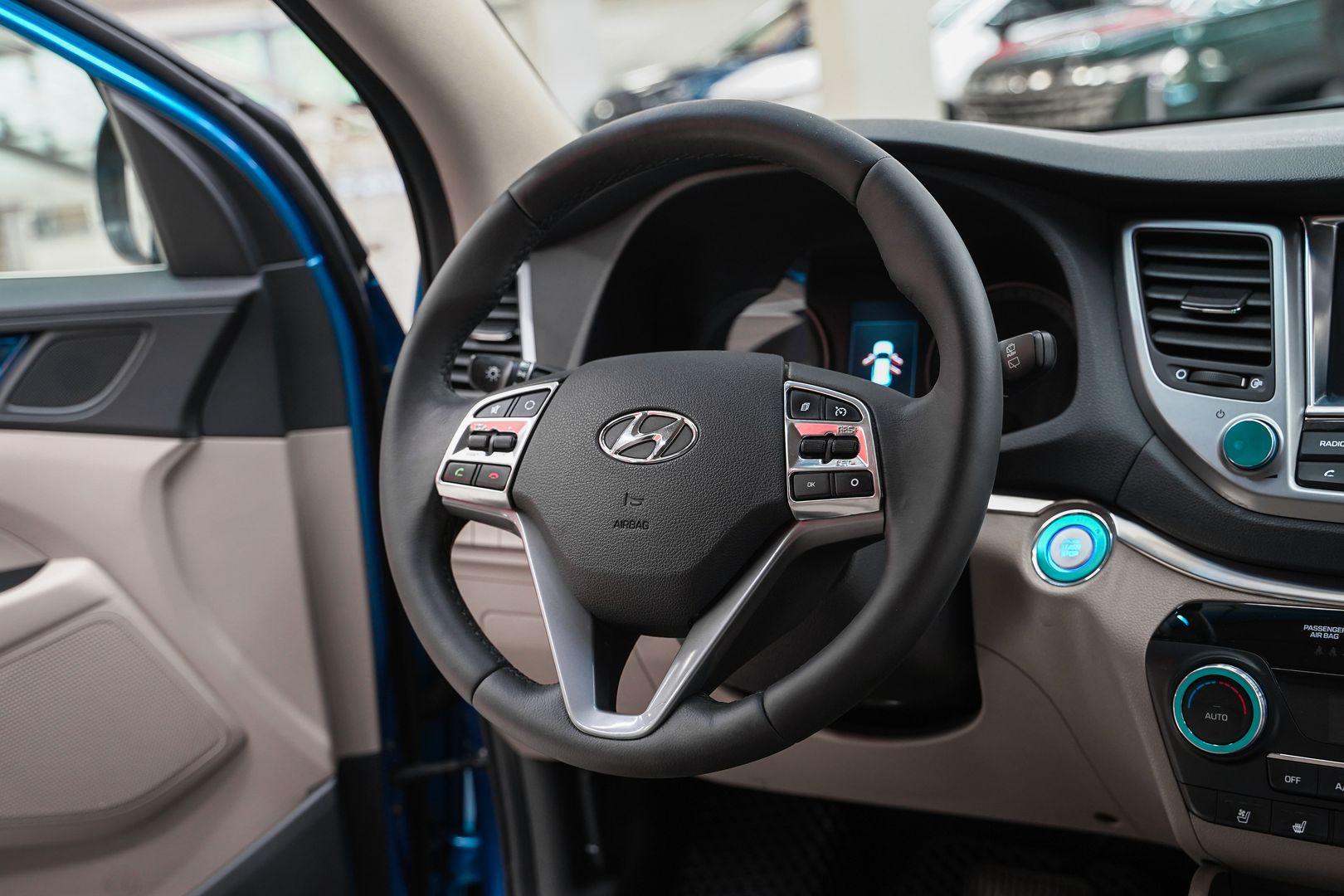 Hyundai Tucson 2017, голубой, ДЦ Орехово