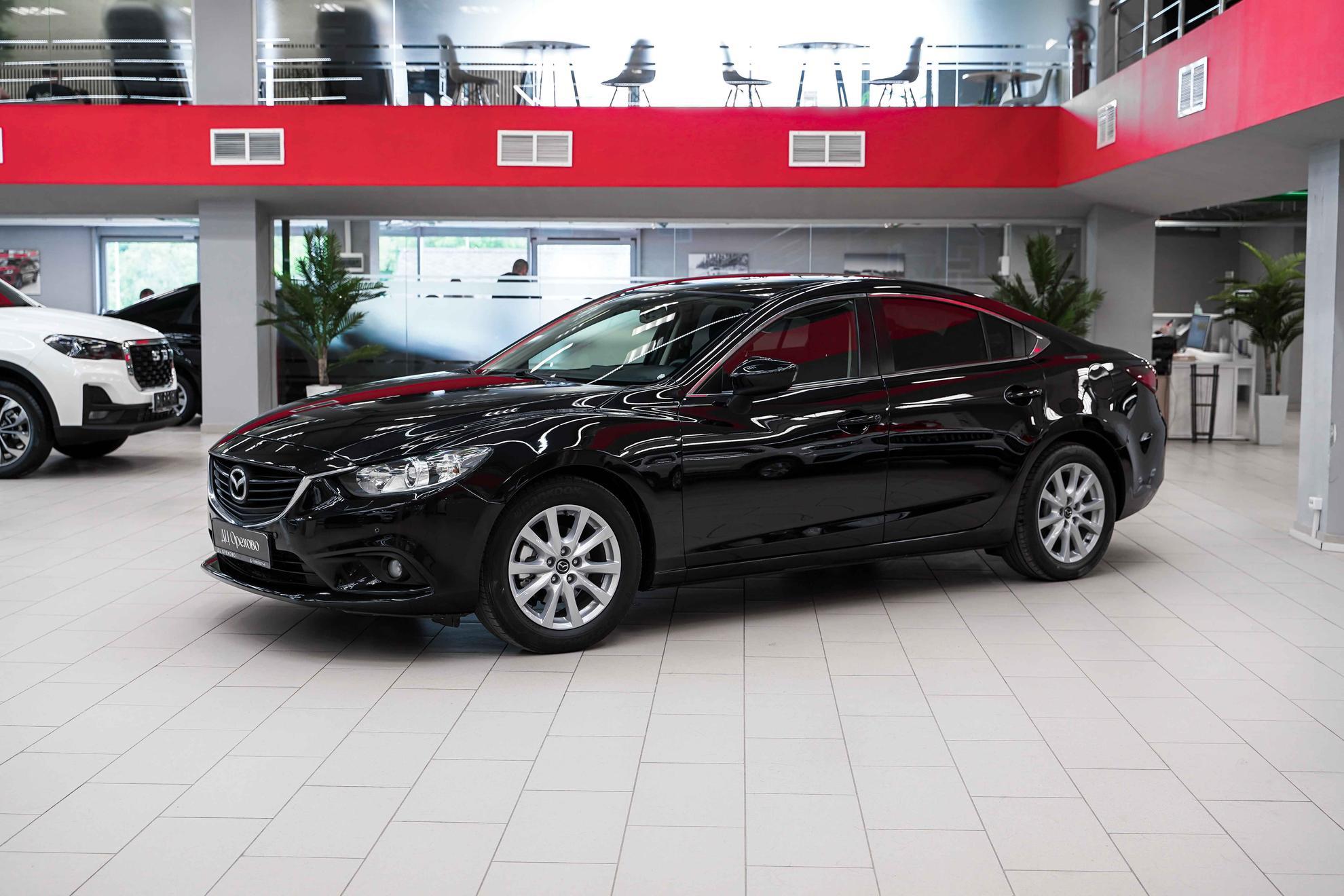 Mazda 6 2016, черный, ДЦ Орехово