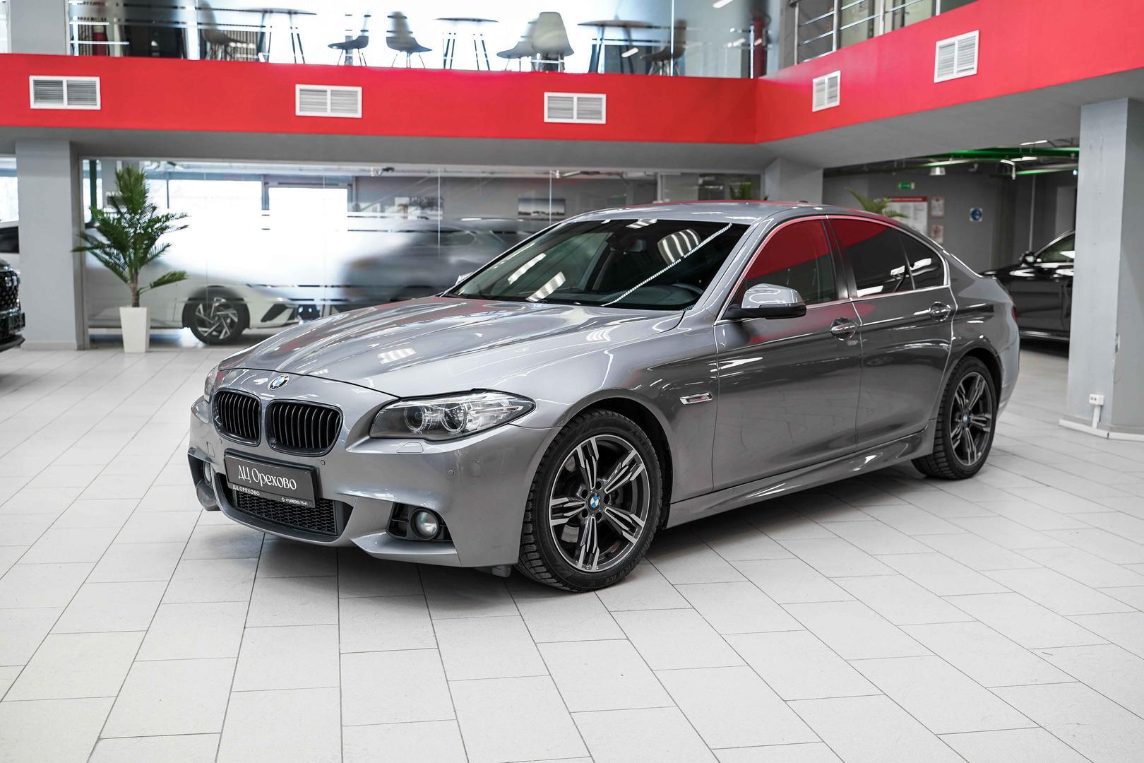 BMW 5 серии 2014, серый, ДЦ Орехово