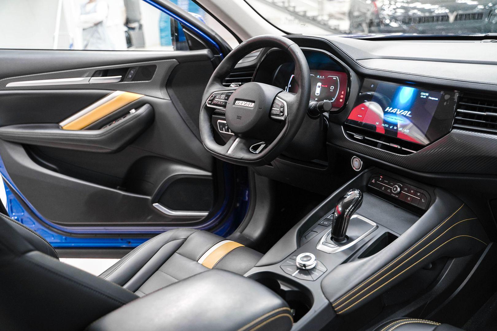 Haval F7x 2020, синий, ДЦ Орехово