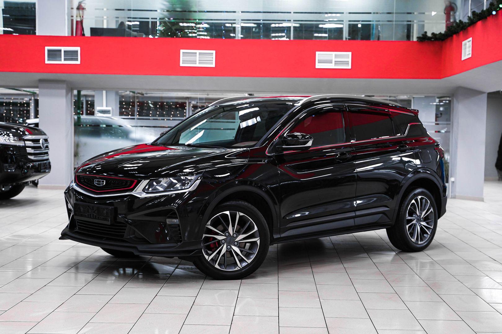 Geely Coolray 2021, черный, ДЦ Орехово