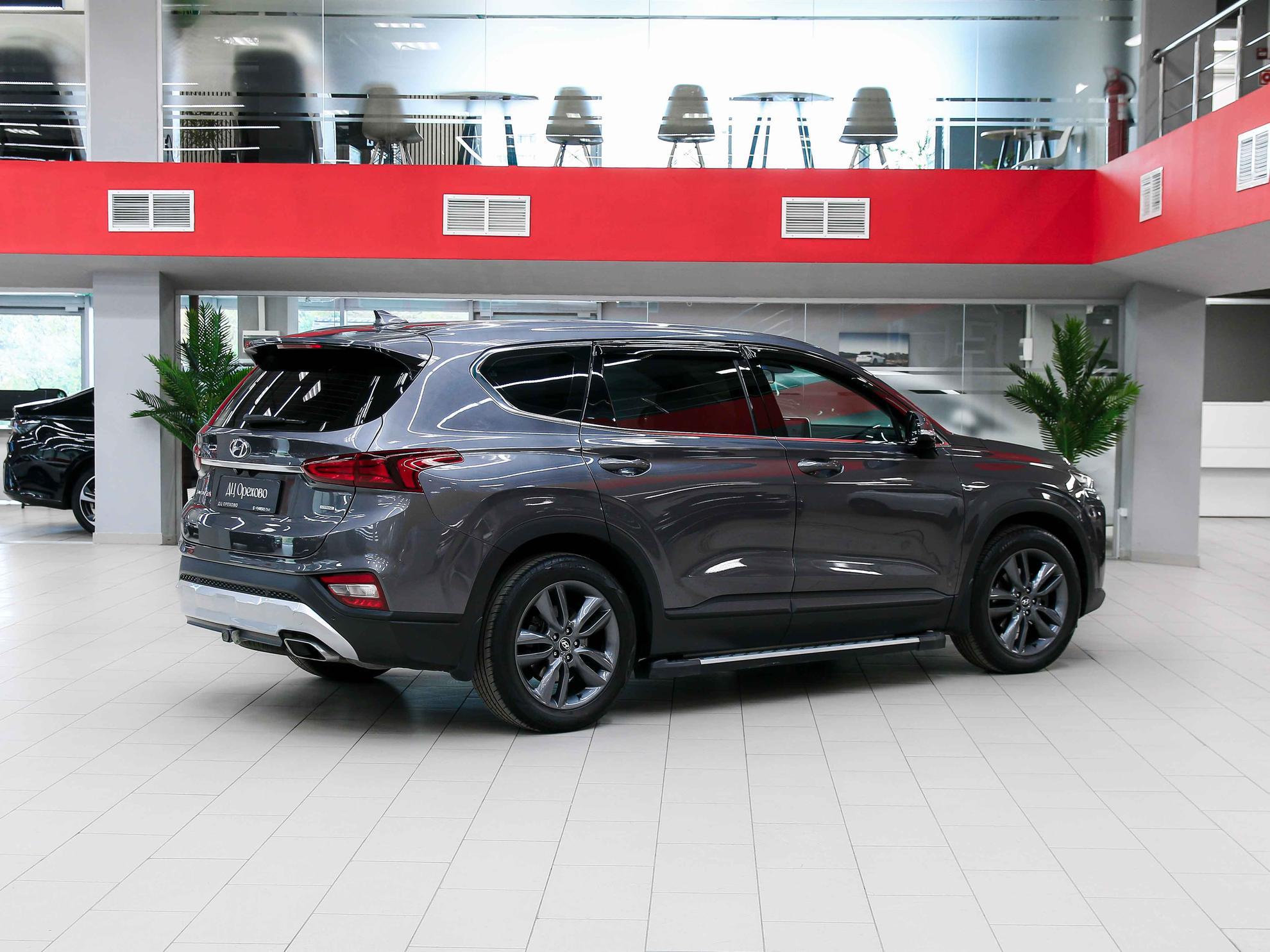 Hyundai Santa Fe 2018, серый, ДЦ Орехово
