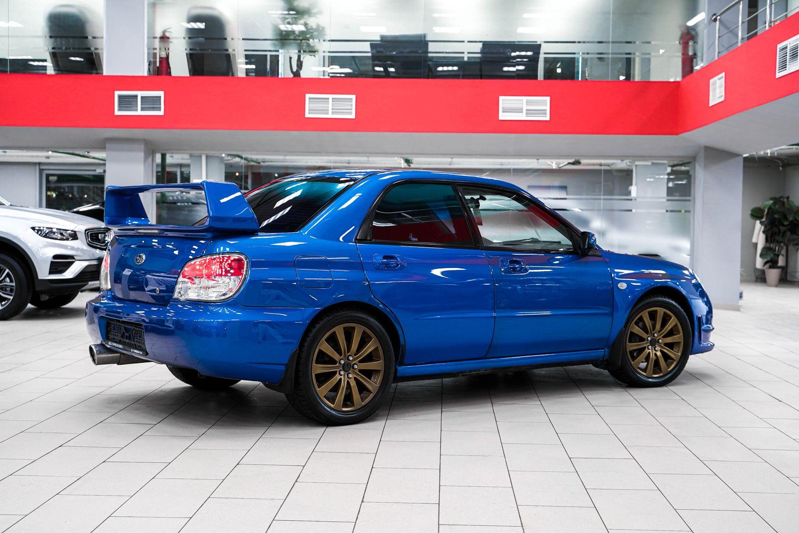 Subaru Impreza 2006, синий, ДЦ Орехово