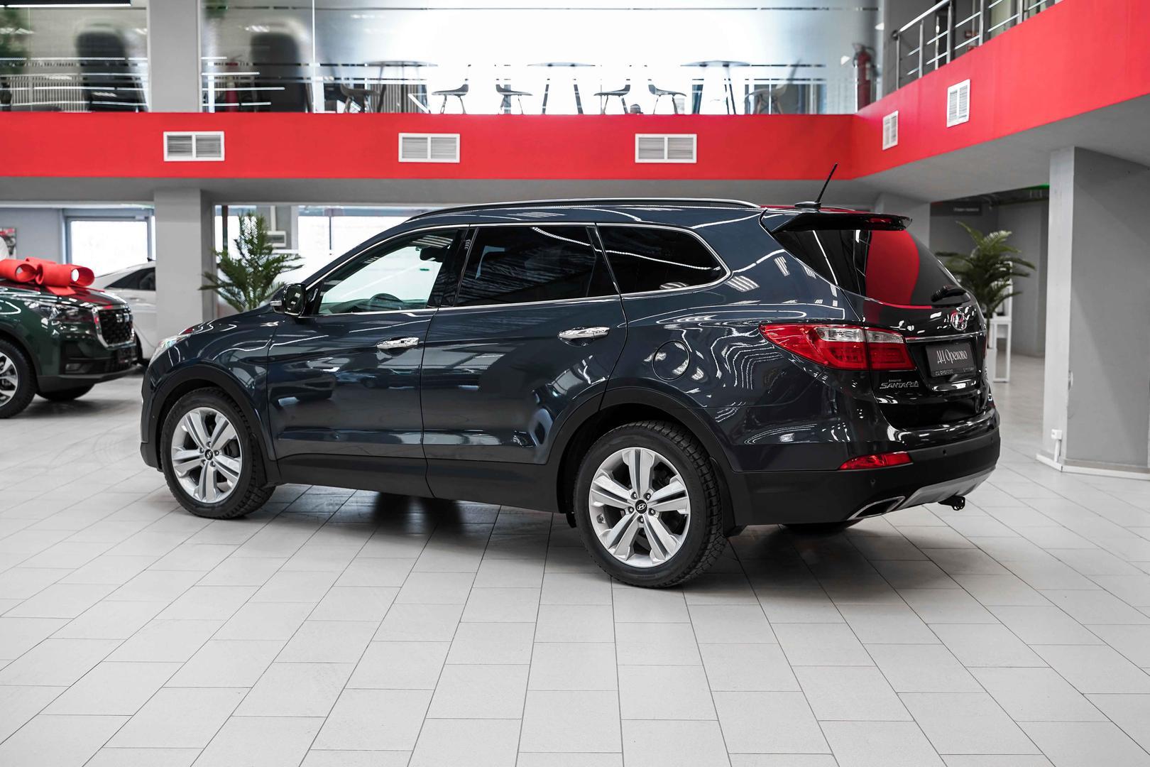 Hyundai Santa Fe 2014, синий, ДЦ Орехово
