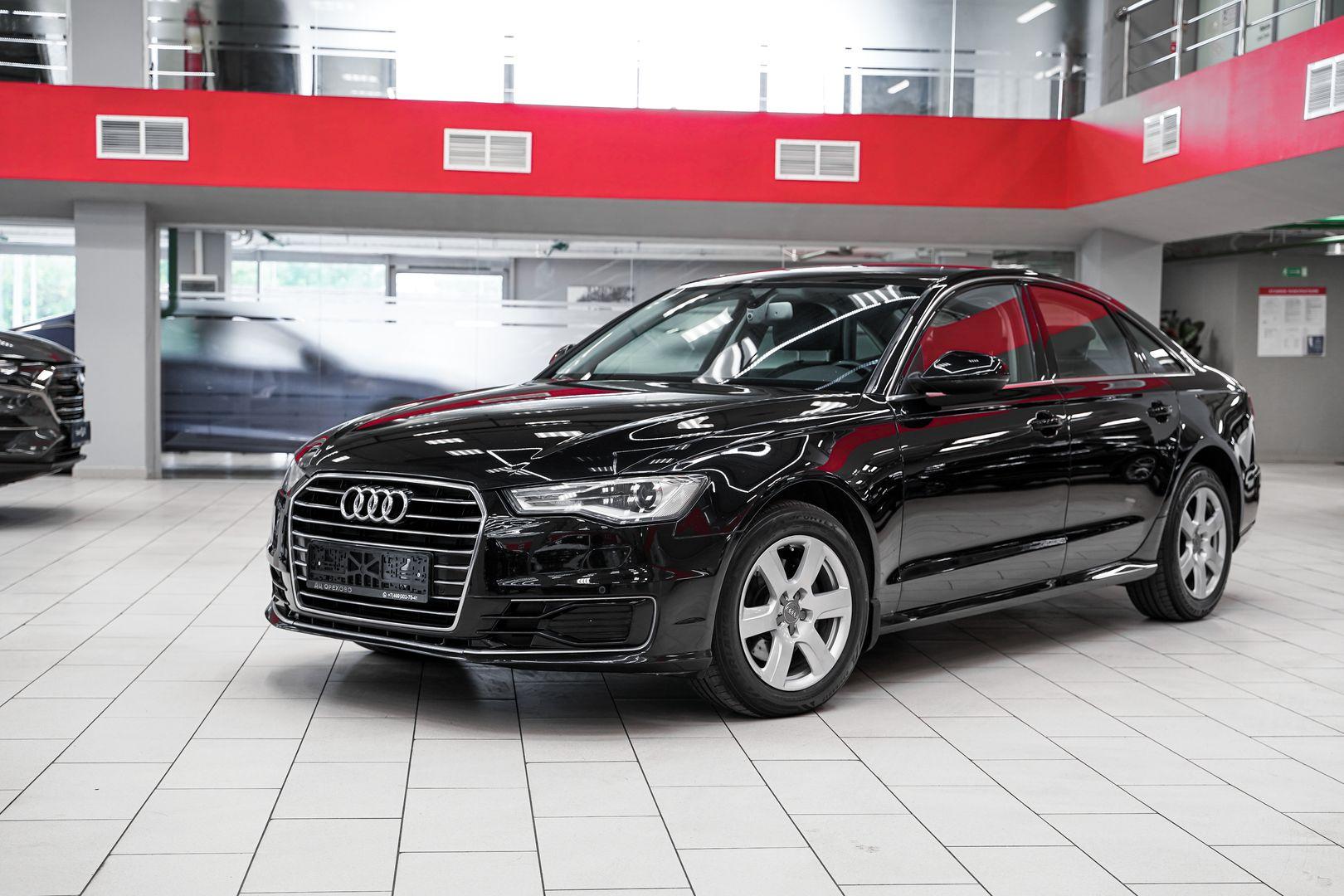 Audi A6 2015, черный, ДЦ Орехово