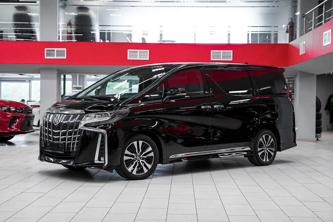 Toyota Alphard 2019, черный, ДЦ Орехово