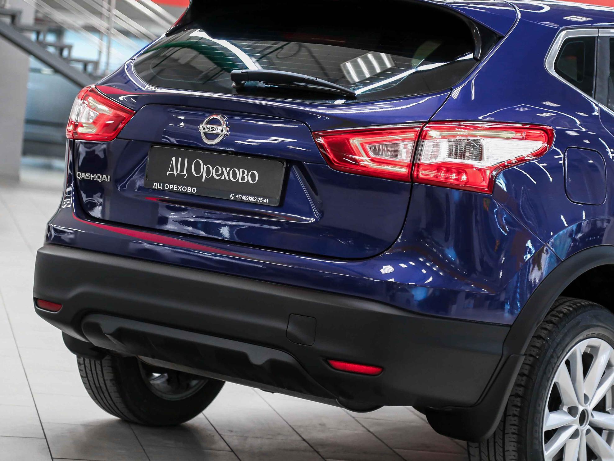 Nissan Qashqai 2017, синий, ДЦ Орехово