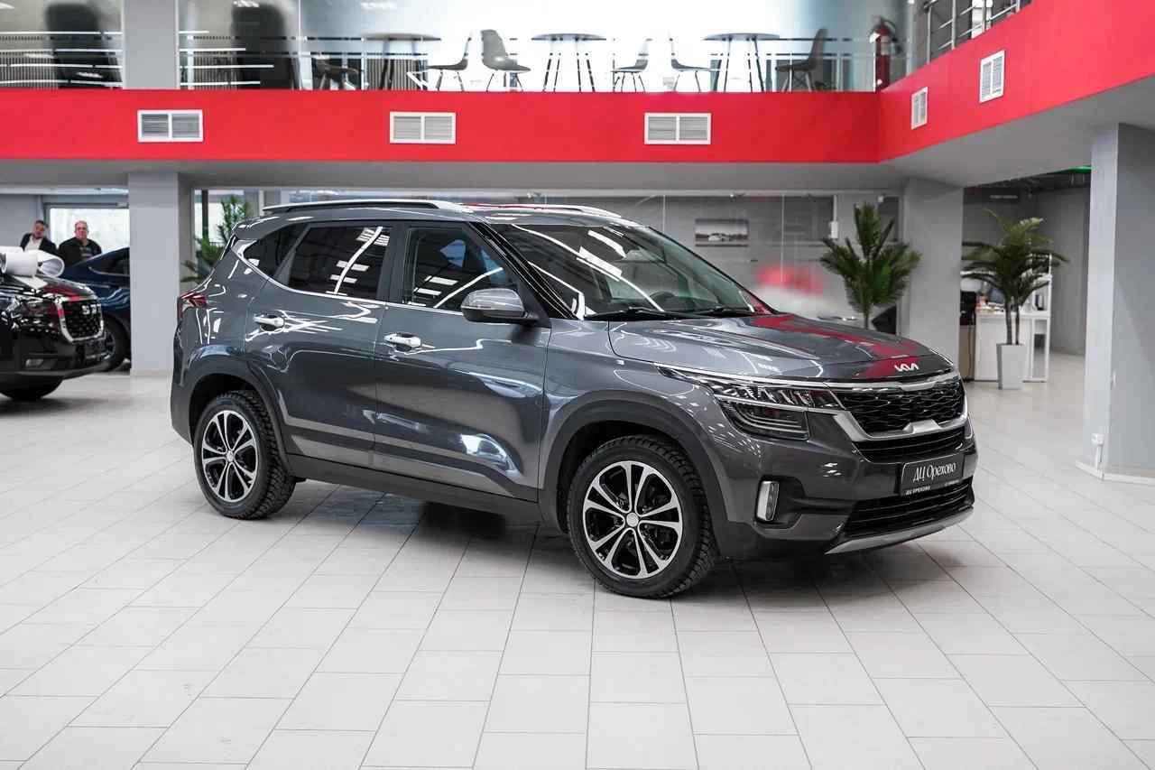 Kia Seltos 2021, серый, ДЦ Орехово