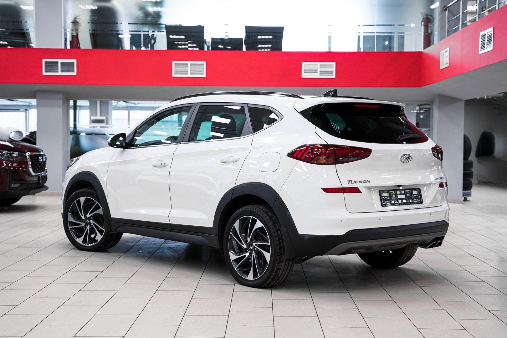 Hyundai Tucson 2018, белый, ДЦ Орехово