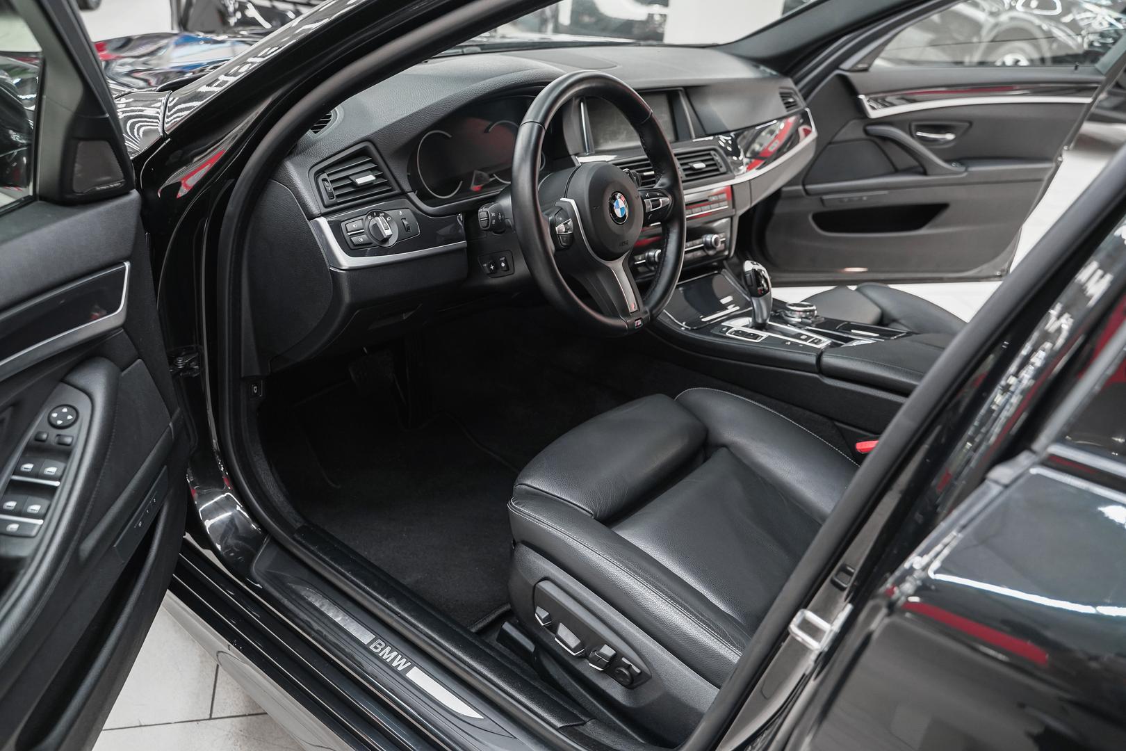 BMW 5 серии 2016, черный, ДЦ Орехово