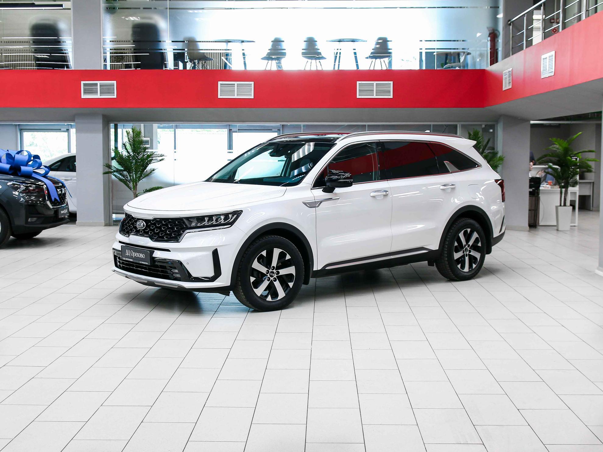 Kia Sorento 2021, белый, ДЦ Орехово
