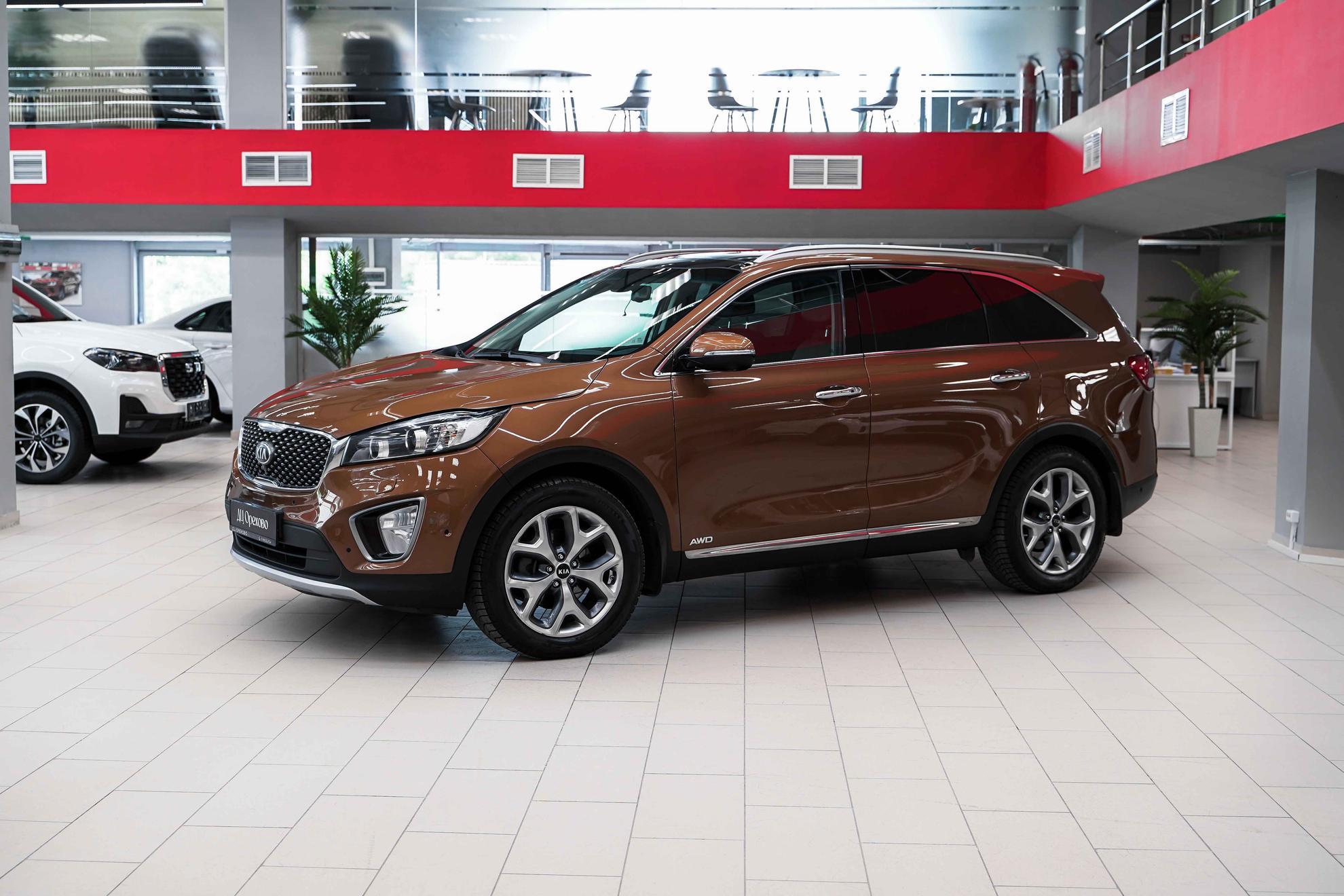 Kia Sorento 2017, коричневый, ДЦ Орехово