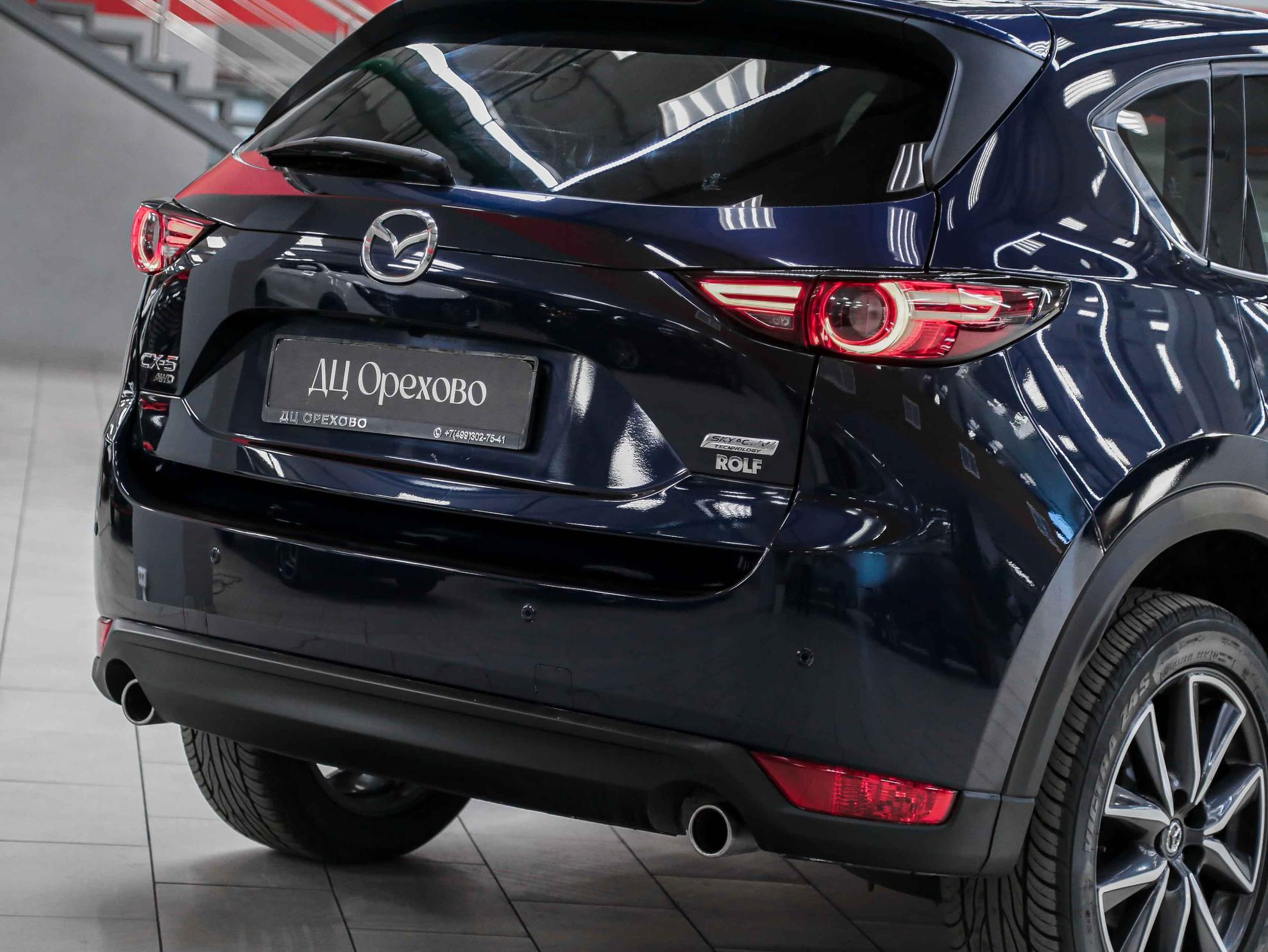 Mazda CX-5 2017, синий, ДЦ Орехово