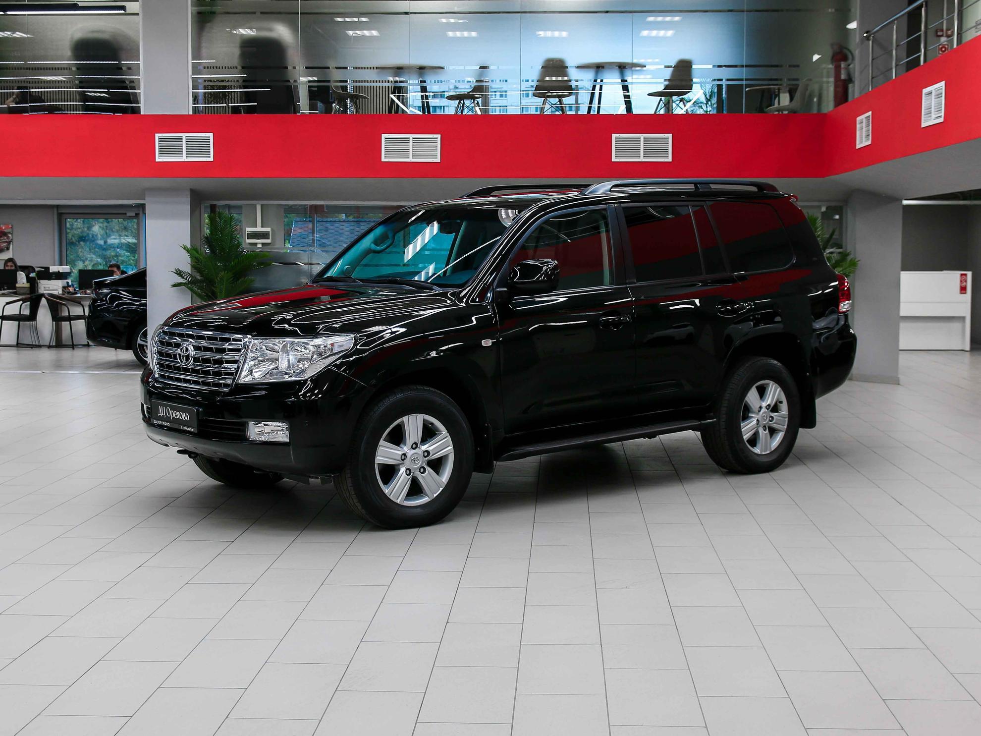 Toyota Land Cruiser 2009, черный, ДЦ Орехово