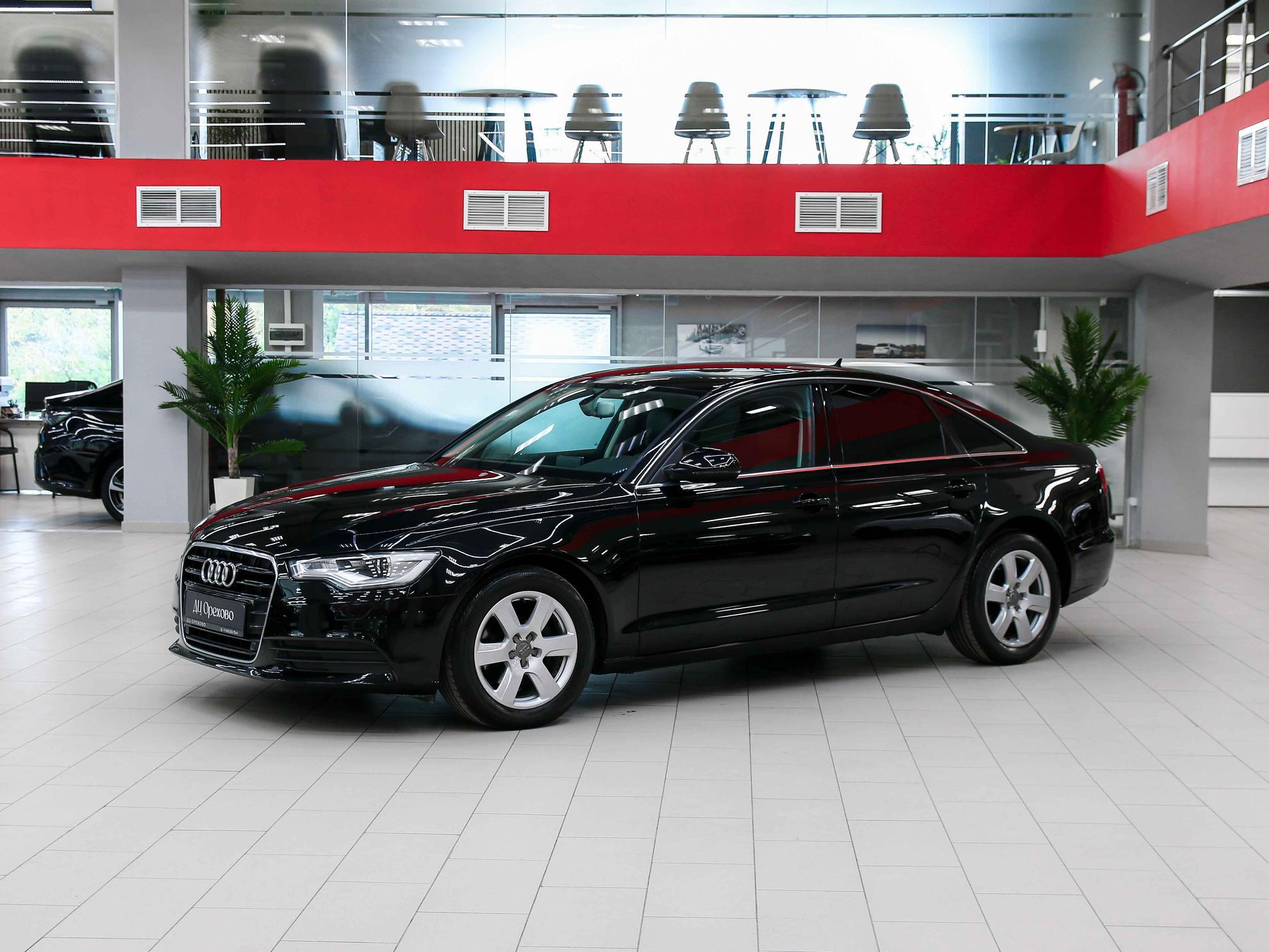 Audi A6 2014, черный, ДЦ Орехово