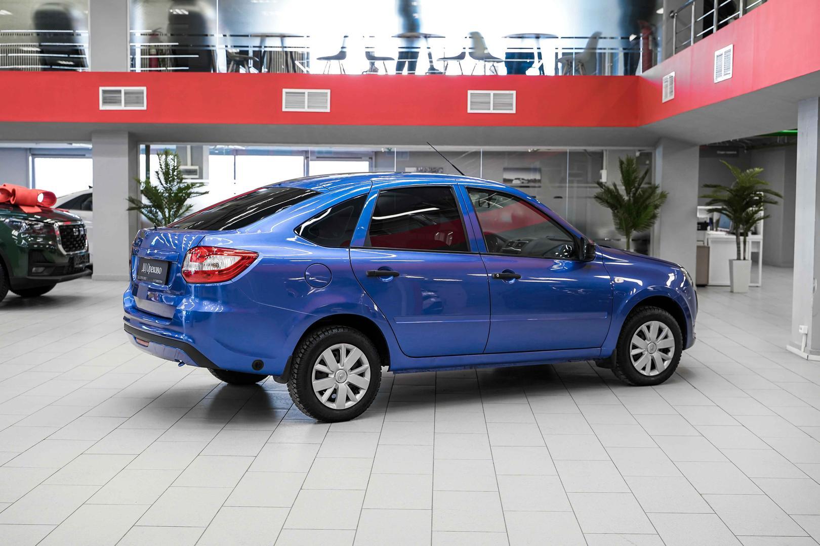 LADA (ВАЗ) Granta 2019, синий, ДЦ Орехово