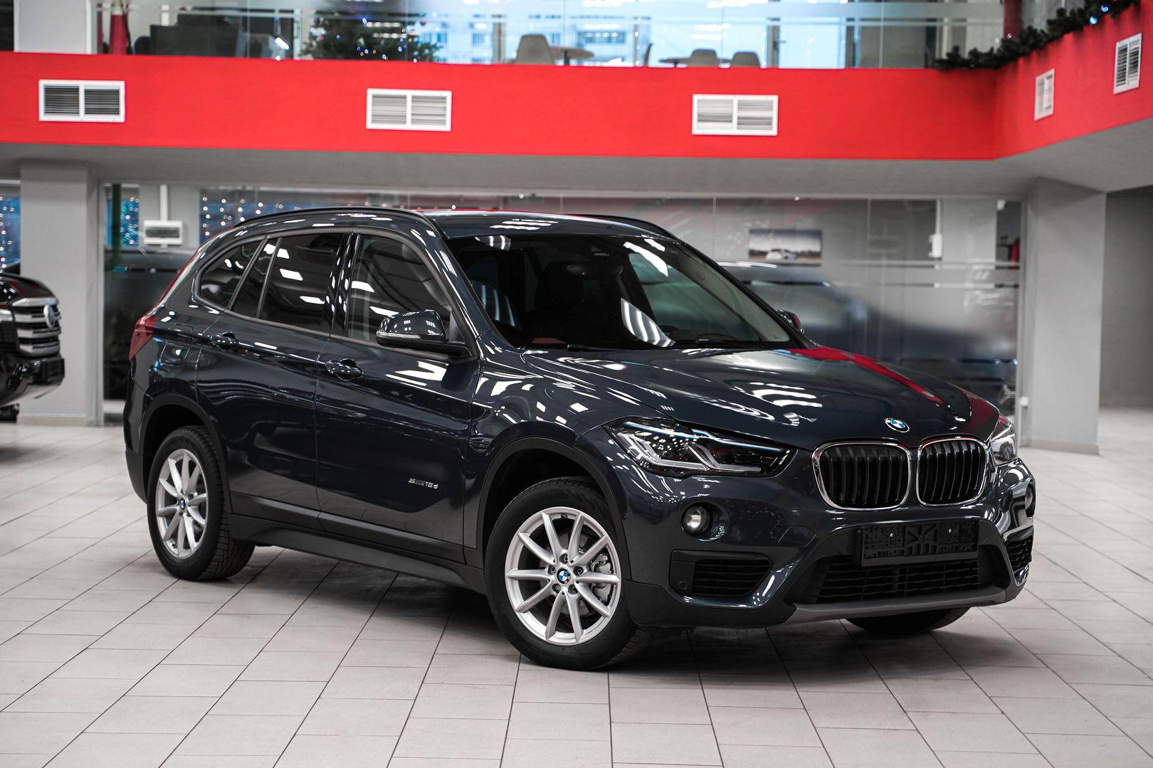 BMW X1 2017, серый, ДЦ Орехово