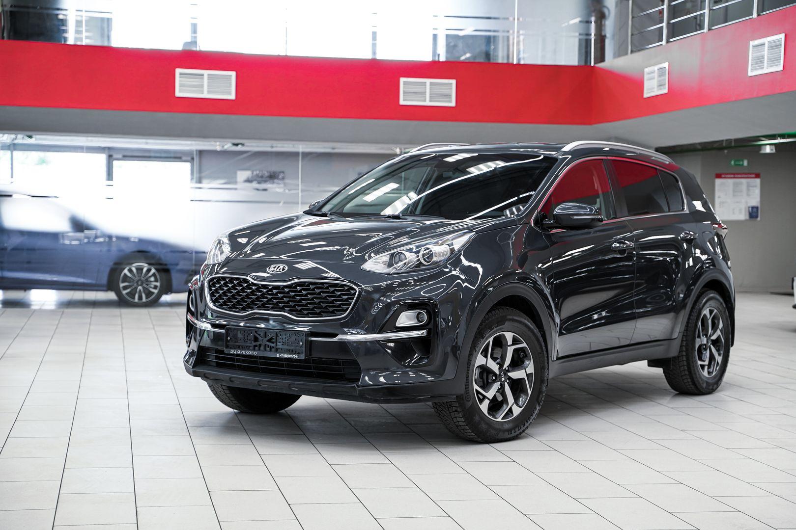 Kia Sportage 2018, серый, ДЦ Орехово