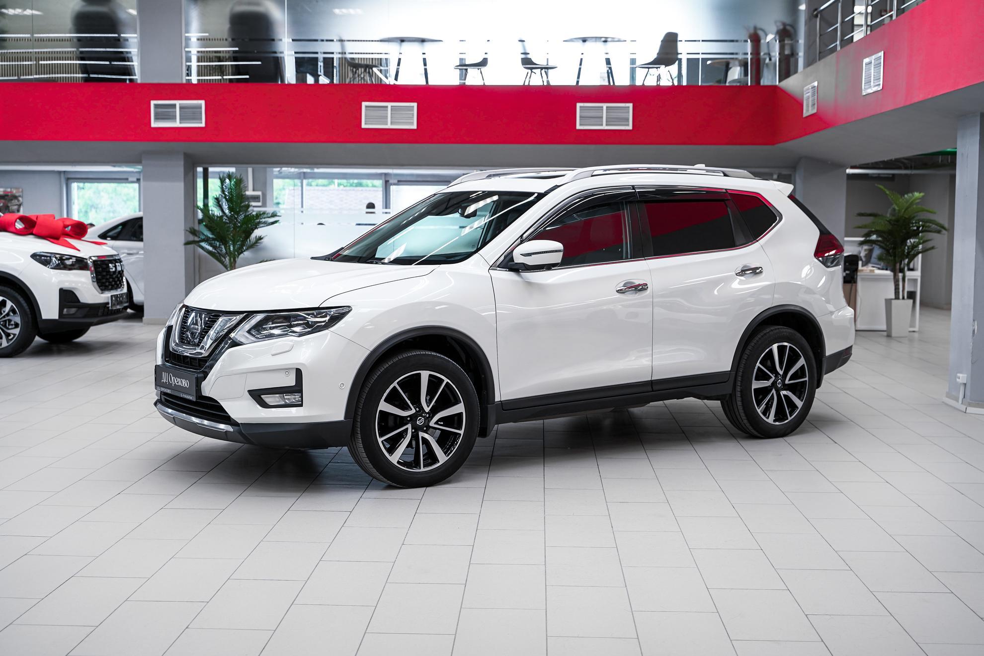Nissan X-Trail 2021, белый, ДЦ Орехово