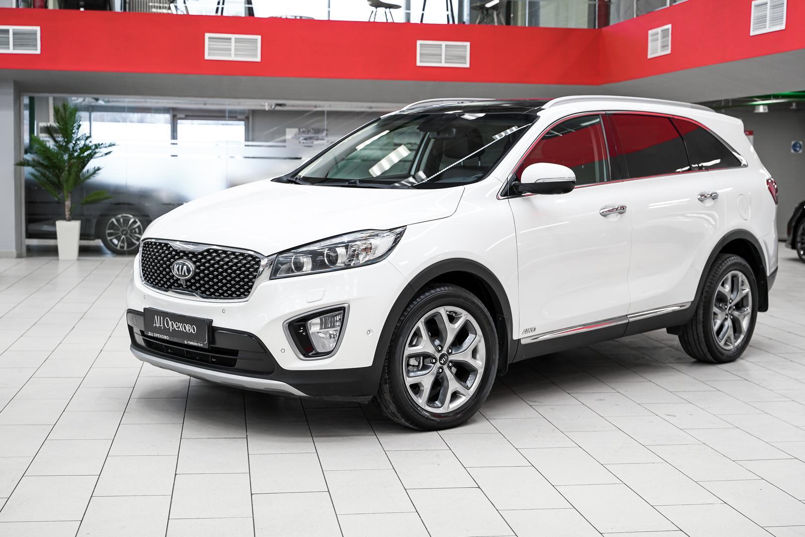 Kia Sorento 2017, белый, ДЦ Орехово