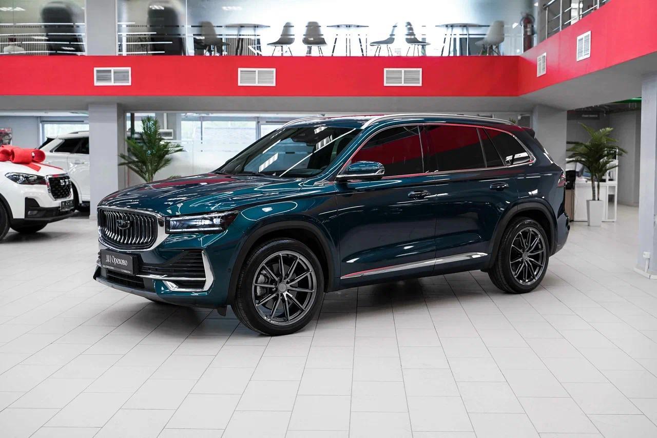 Geely Monjaro 2023, синий, ДЦ Орехово