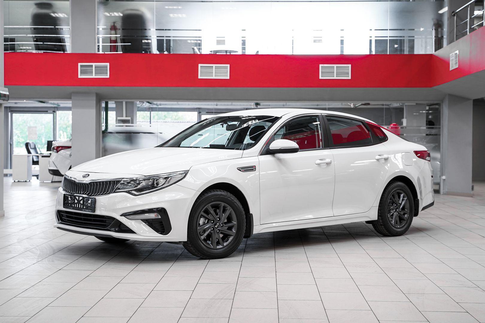Kia Optima 2019, белый, ДЦ Орехово