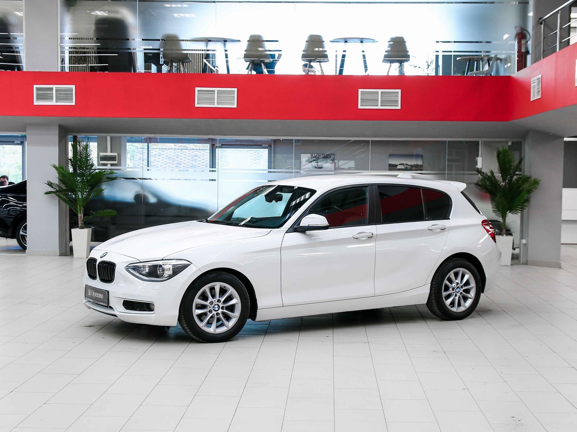 BMW 1 серии 2013, белый, ДЦ Орехово