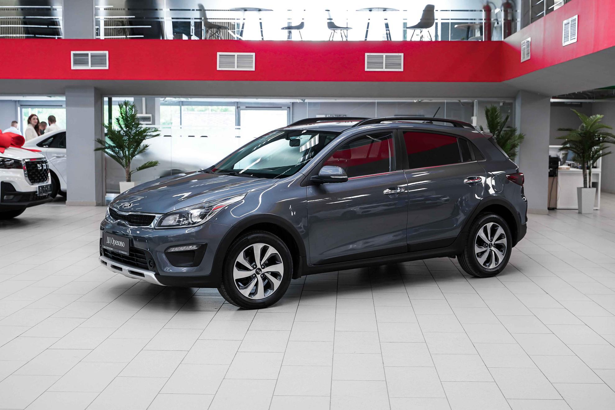 Kia Rio X-Line 2019, серый, ДЦ Орехово