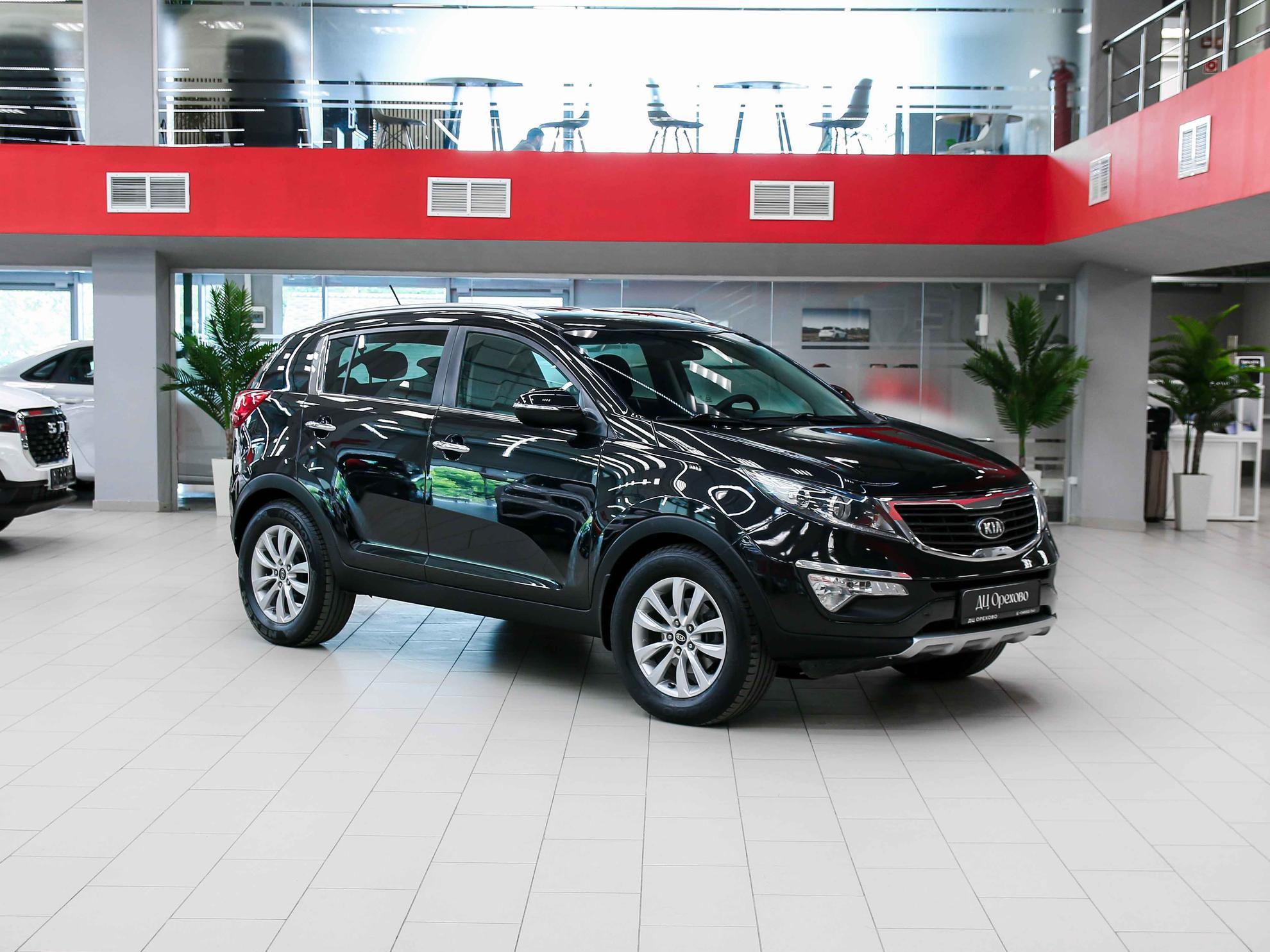 Kia Sportage 2012, черный, ДЦ Орехово
