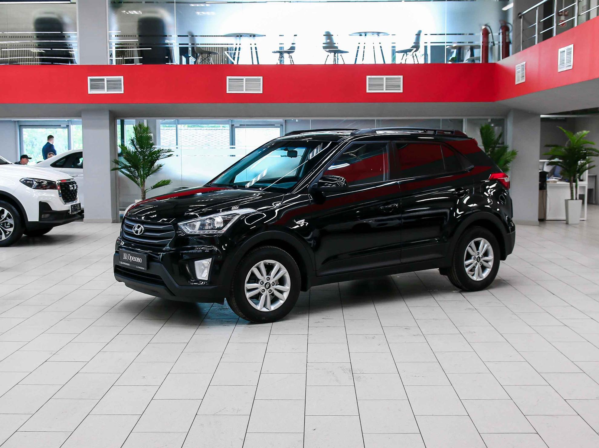 Hyundai Creta 2018, черный, ДЦ Орехово