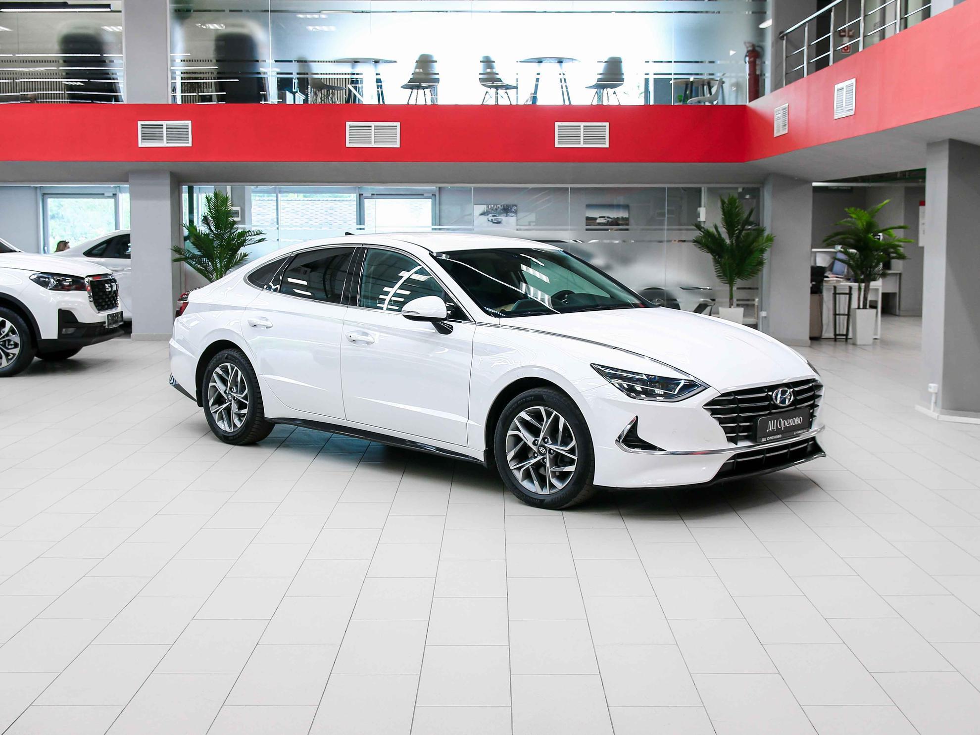 Hyundai Sonata 2020, белый, ДЦ Орехово