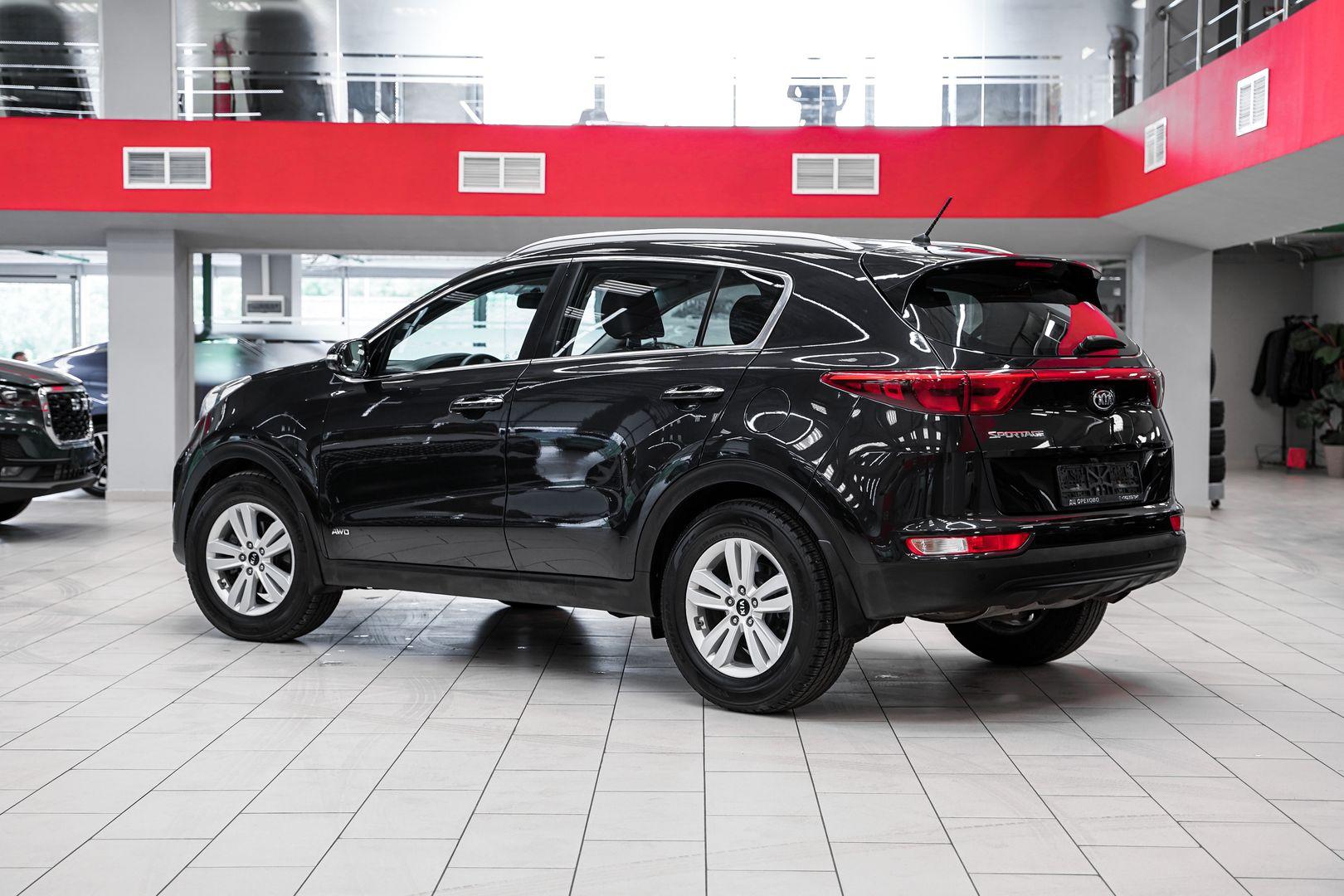 Kia Sportage 2016, черный, ДЦ Орехово