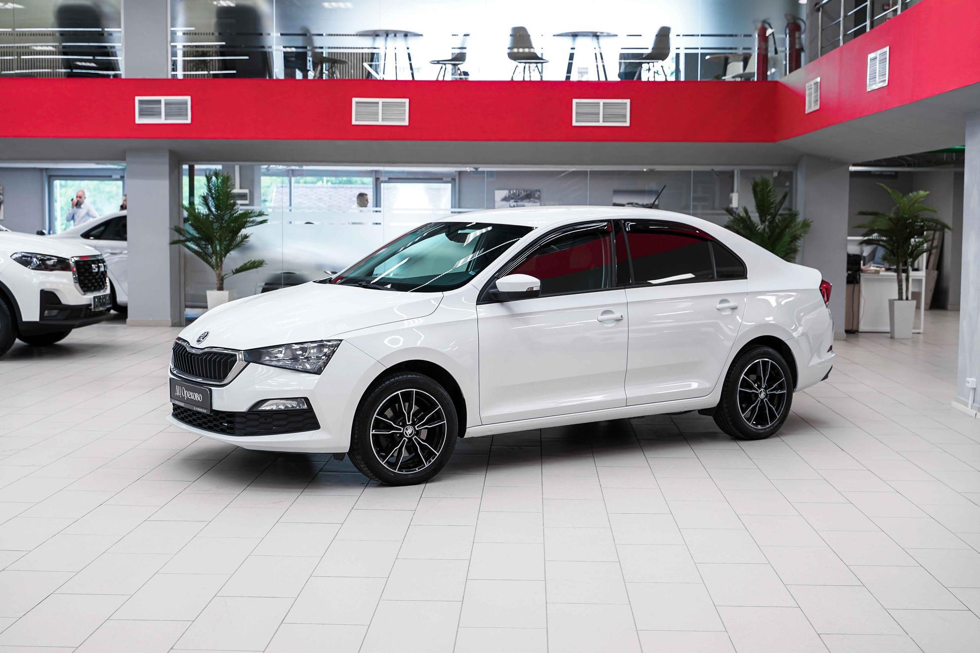 Skoda Rapid 2020, белый, ДЦ Орехово