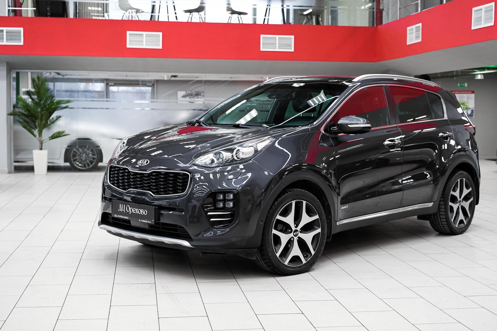 Kia Sportage 2016, серый, ДЦ Орехово