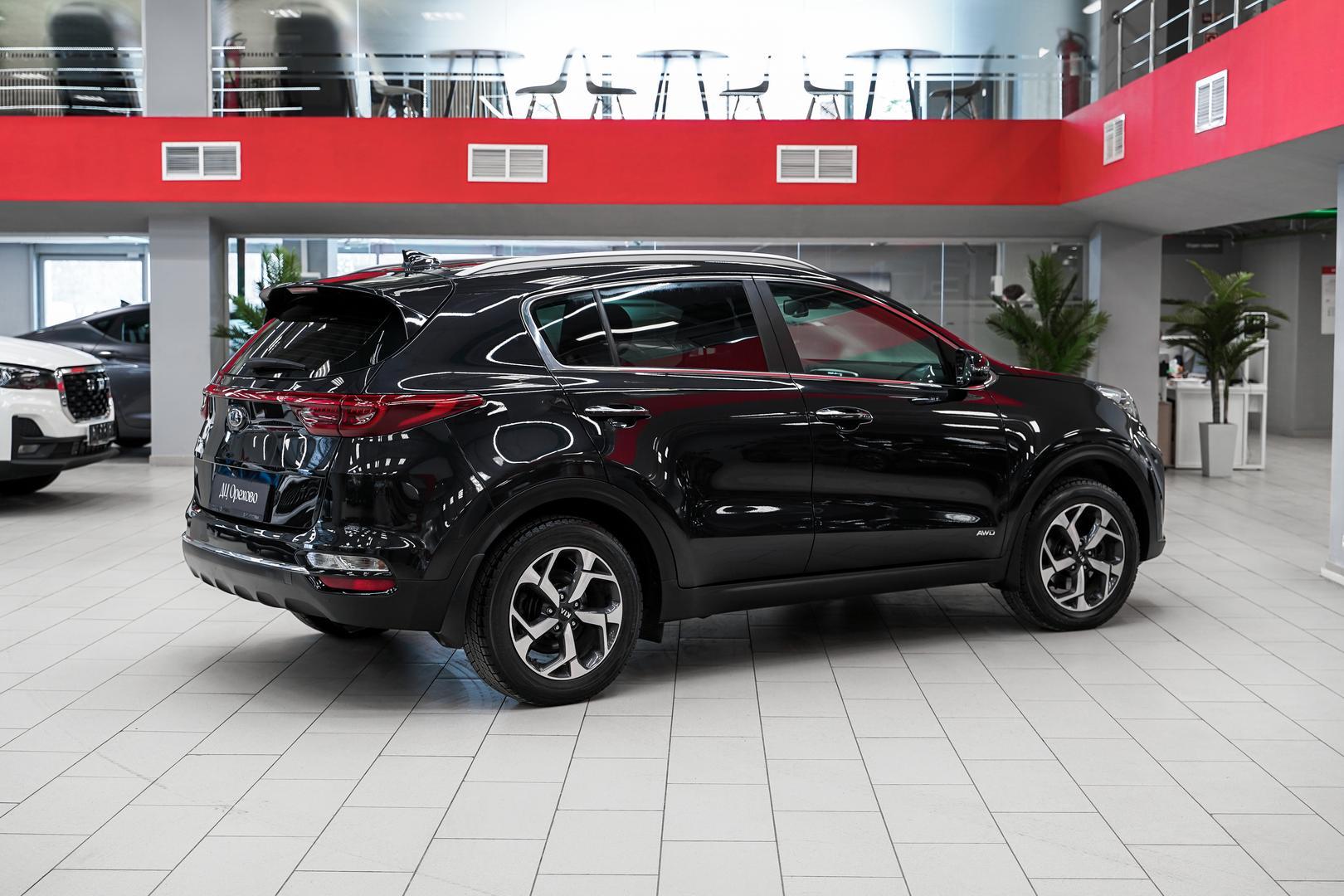 Kia Sportage 2019, черный, ДЦ Орехово