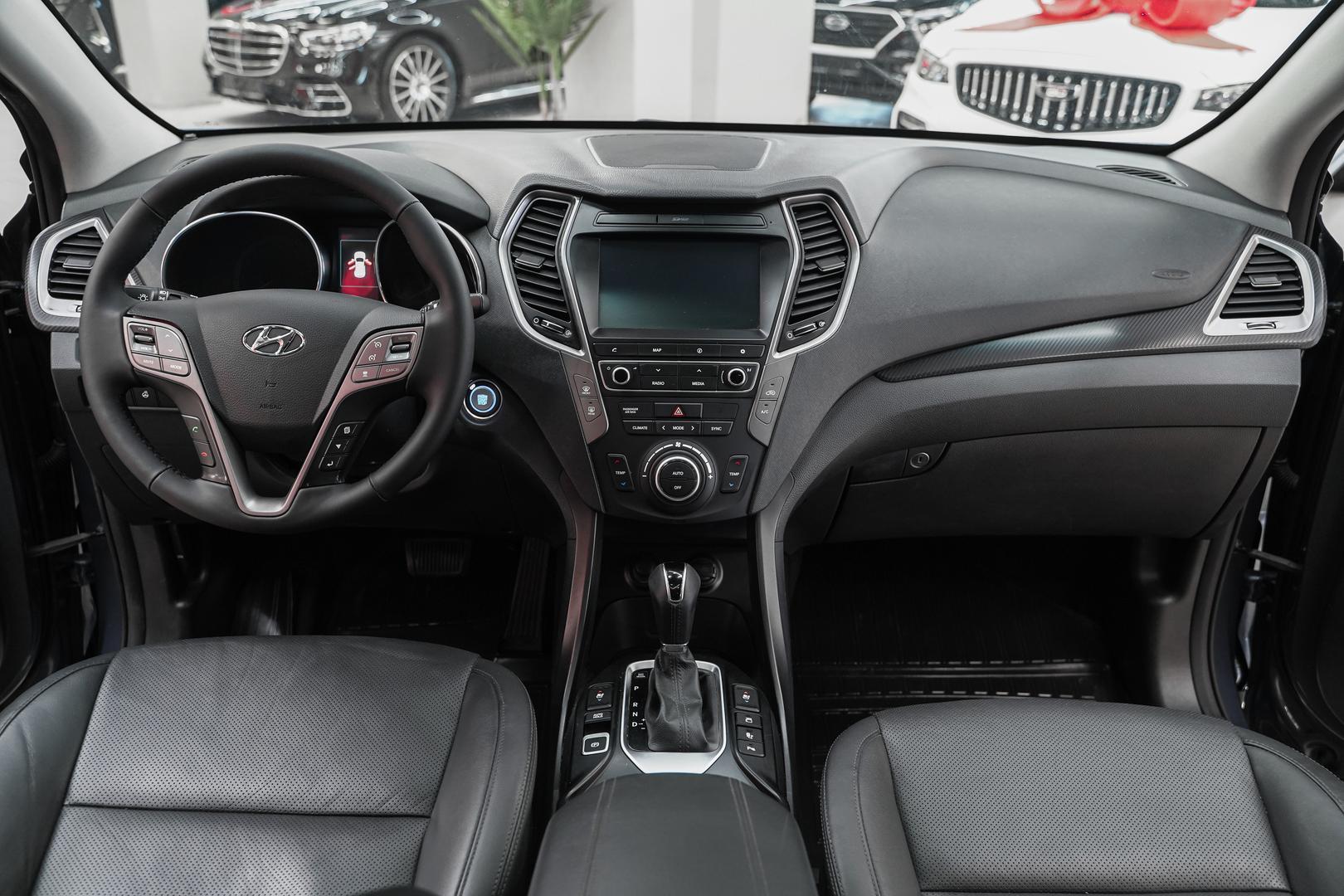 Hyundai Santa Fe 2018, синий, ДЦ Орехово