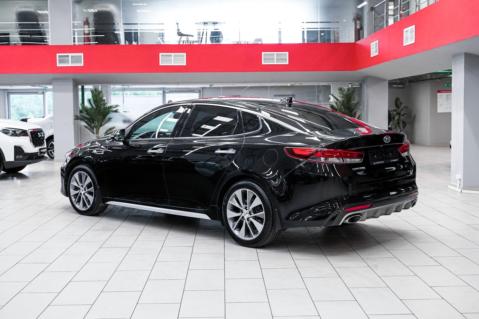 Kia Optima 2018, черный, ДЦ Орехово