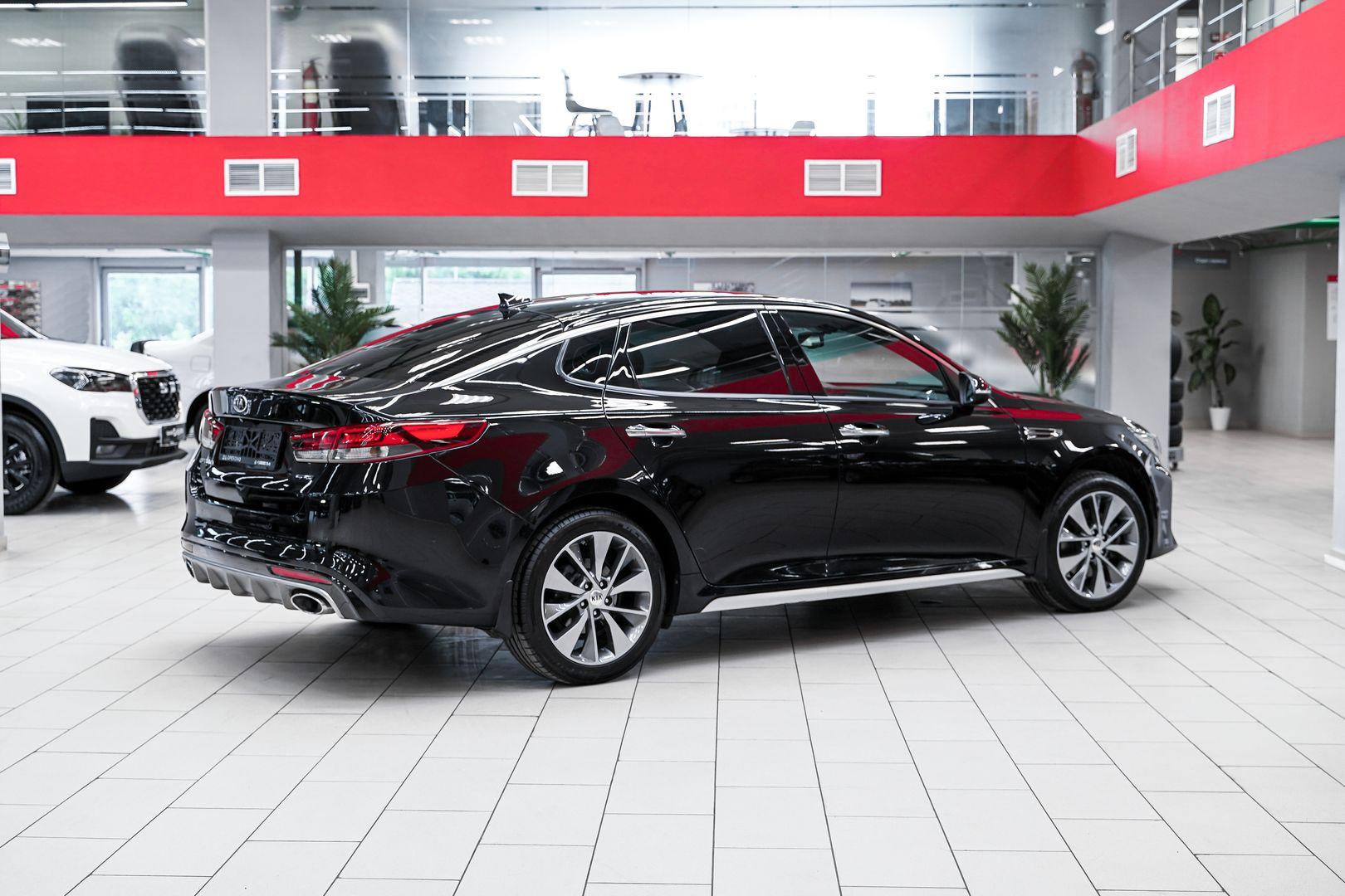 Kia Optima 2018, черный, ДЦ Орехово
