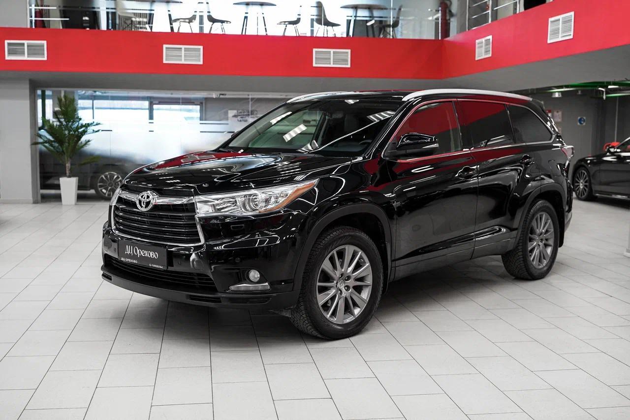 Toyota Highlander 2014, черный, ДЦ Орехово