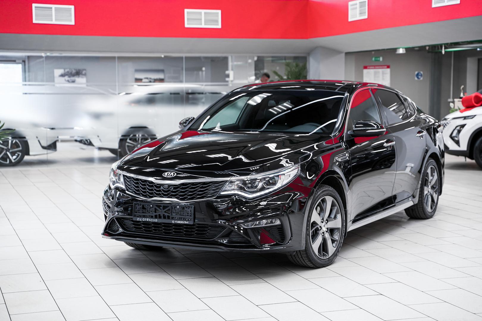 Kia Optima 2020, черный, ДЦ Орехово